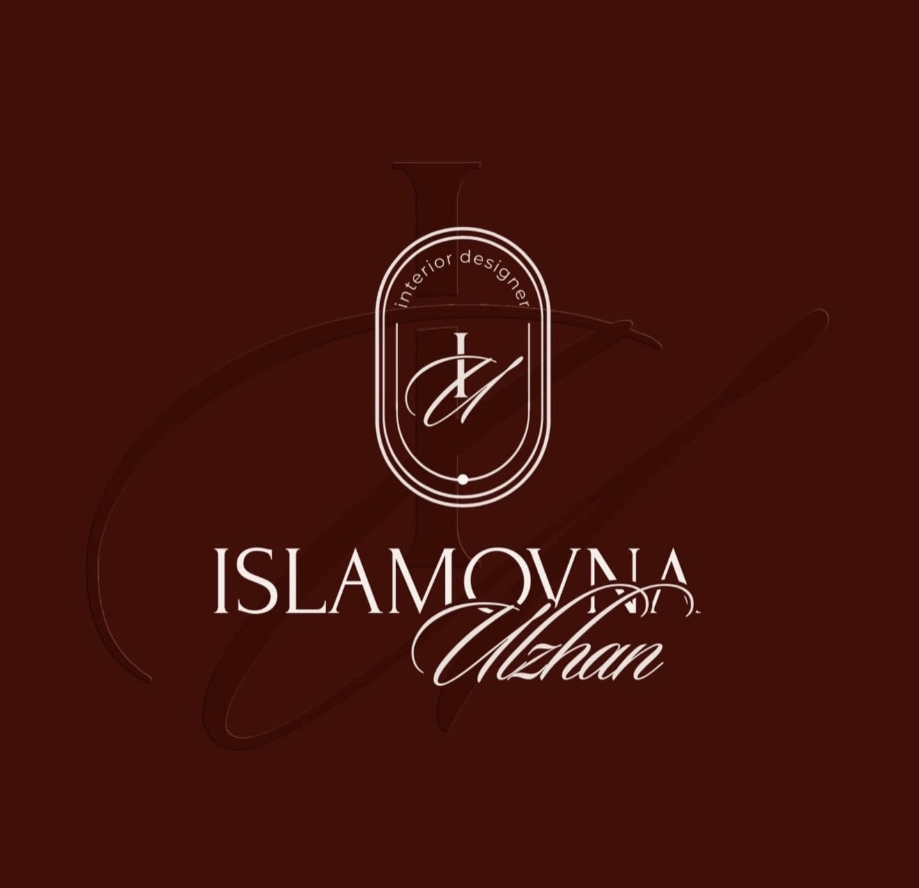 ISLAMOVNA ULZHAN — brand identity by FORMA 3