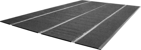 Настилы из резиновых плит для железнодорожных переездов