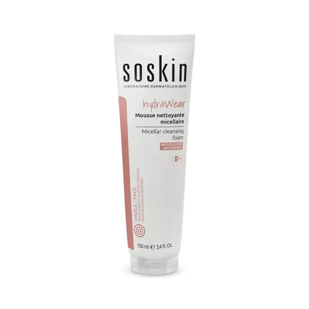 Мицеллярная очищающая пенка Soskin для лица