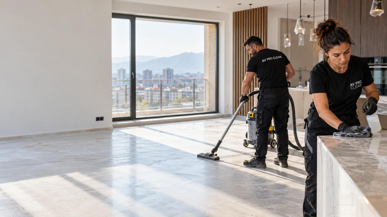Професионално почистване след ремонт в София от AV Pro Clean
