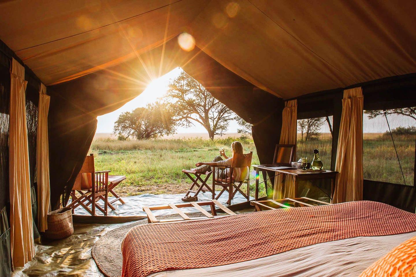 Safari privado al amanecer en el Delta del Okavango, Botsuana