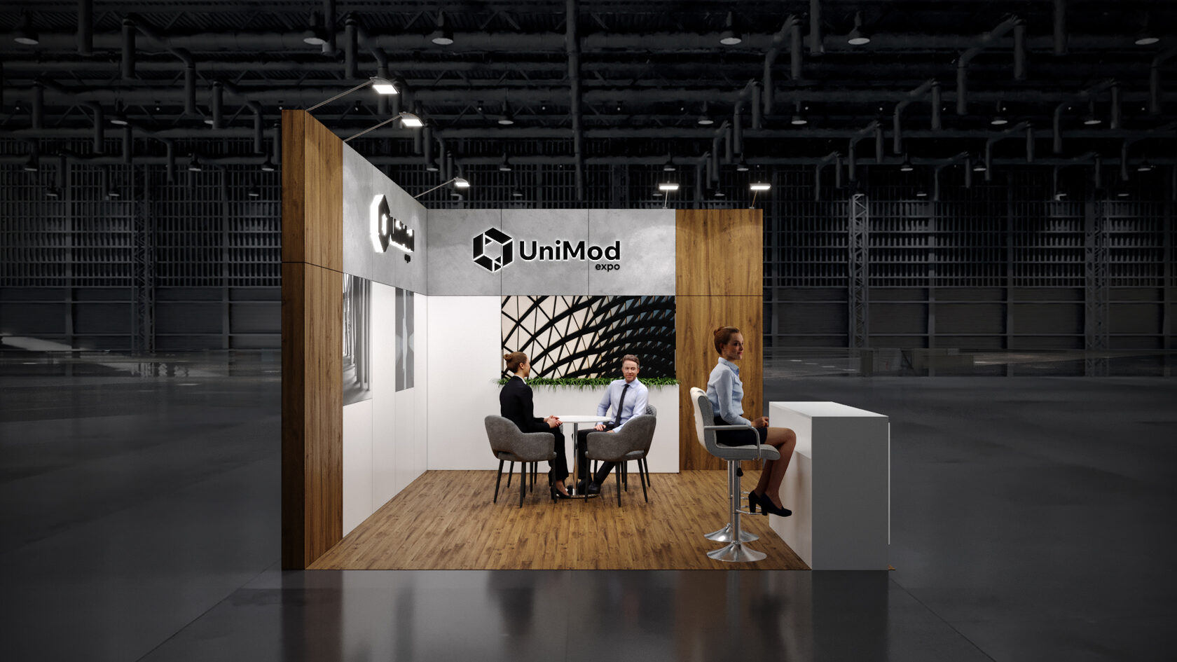 Стенд Standart, 20 м² — ракурс