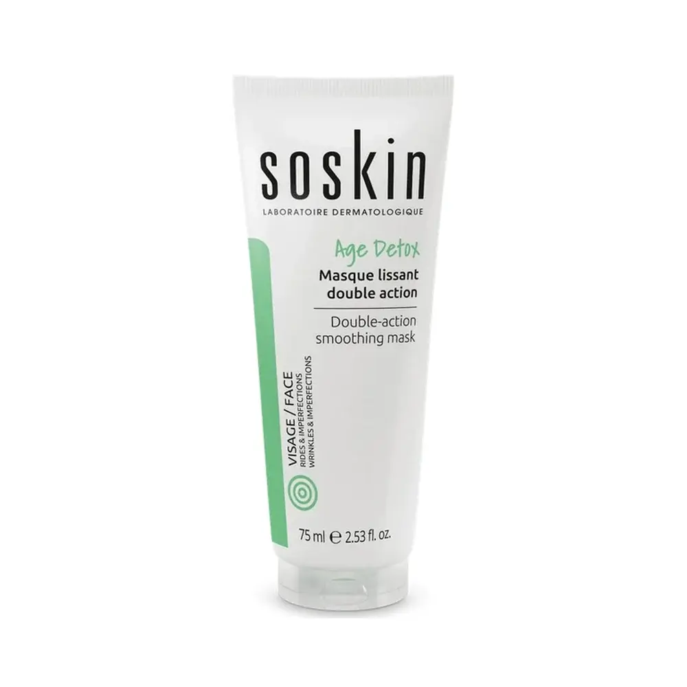Разглаживающая маска AGE DETOX Soskin