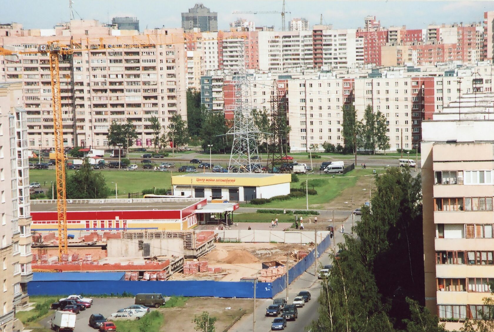 Стройка в Борках