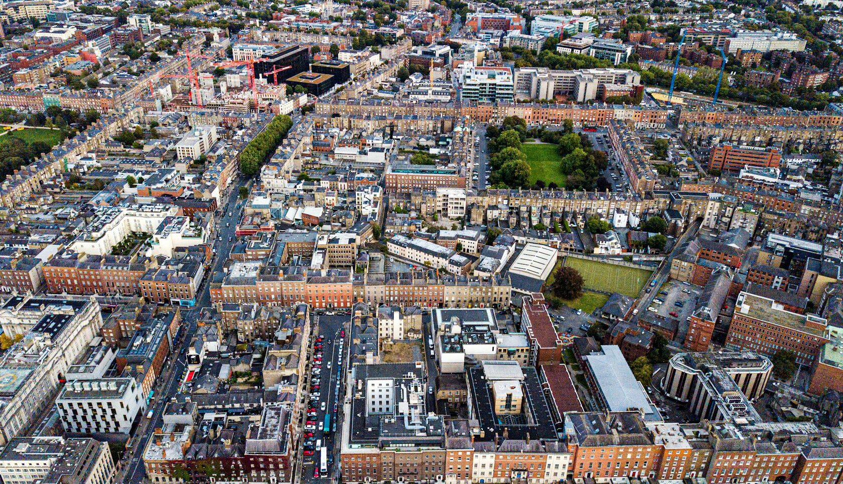Drone over Dublin