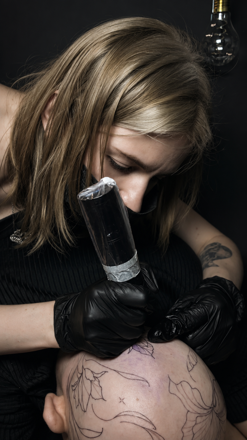 Eva Aveeva tattoo artist