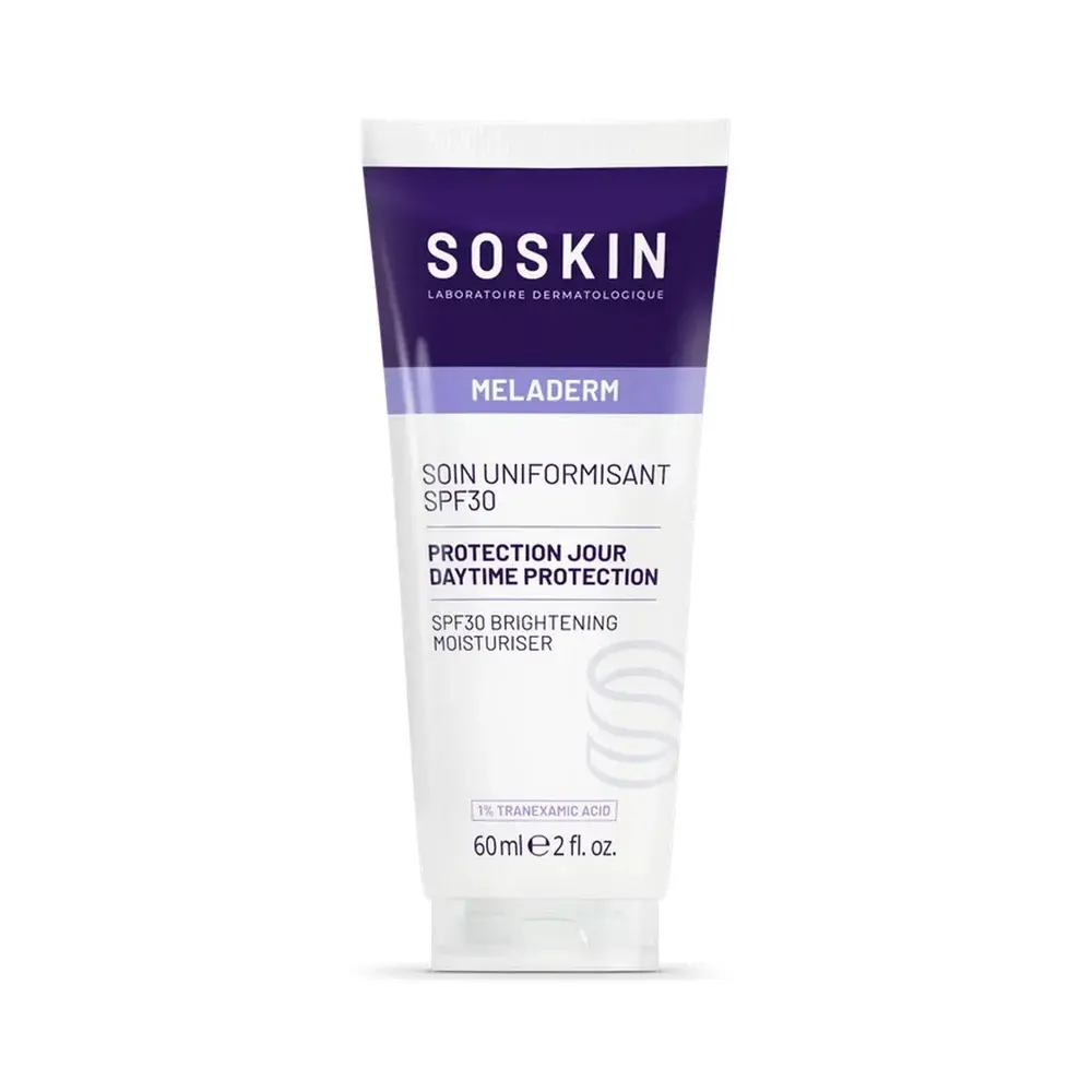 Увлажняющий крем для сияния SPF 30 MELADERM Soskin