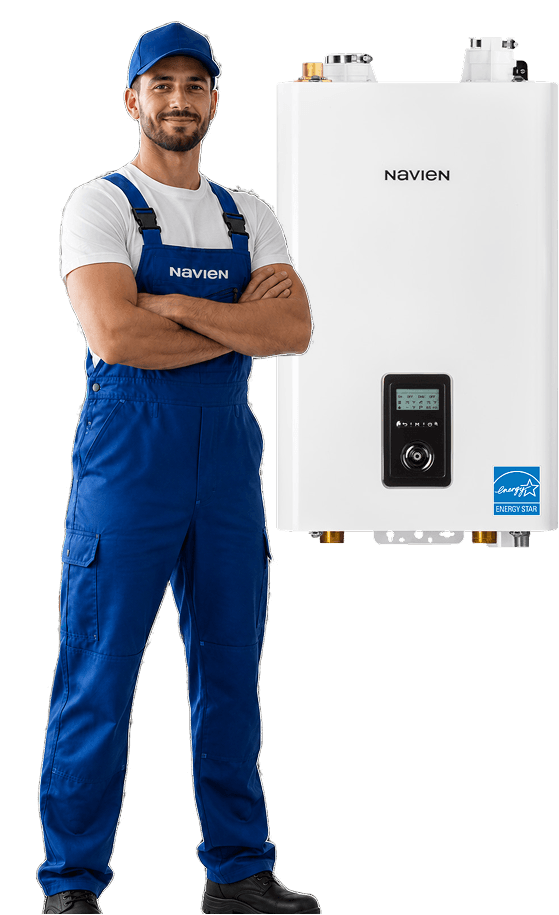 Мастер Navien Service и настенный котёл Navien