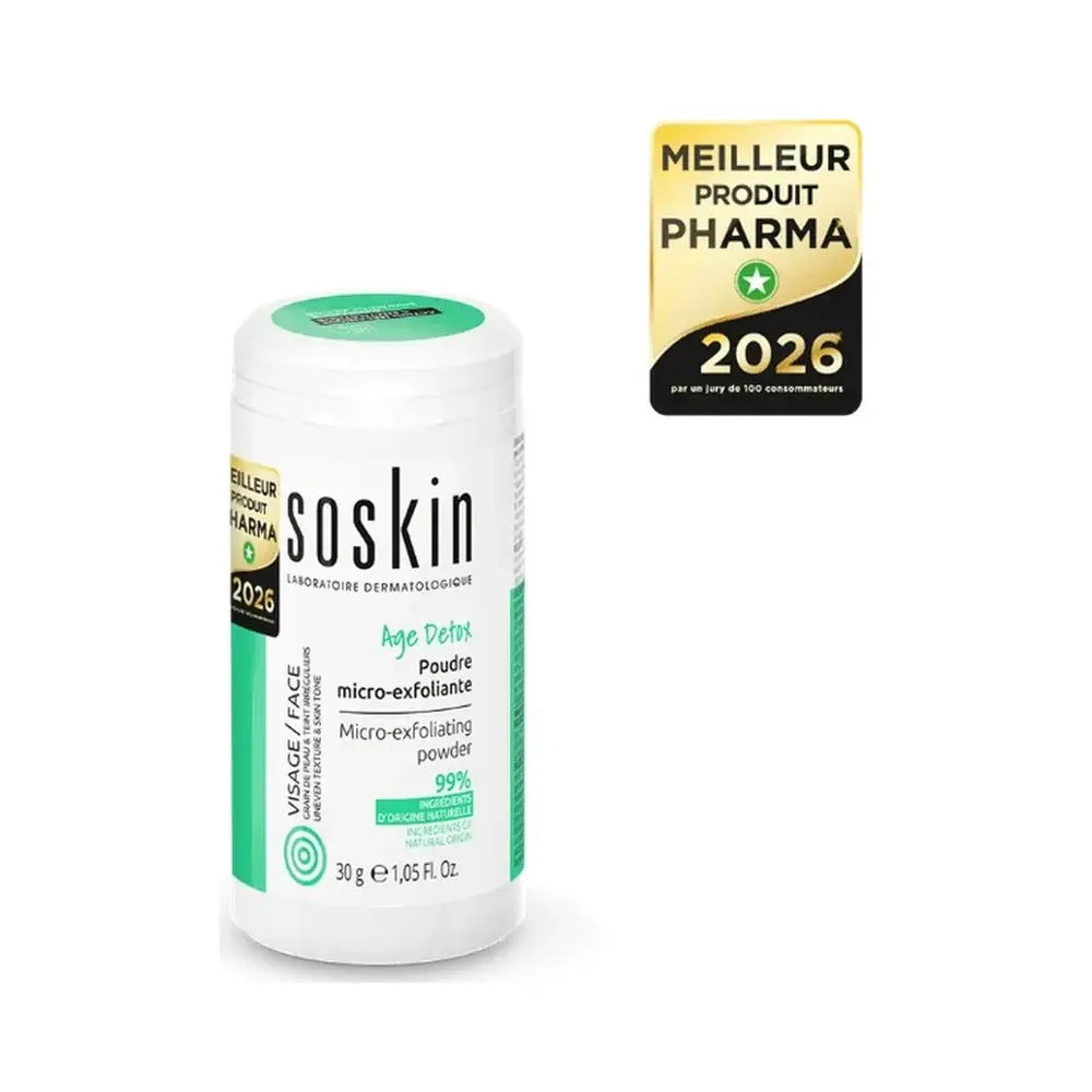 Микроэксфолиирующая пудра AGE DETOX Soskin