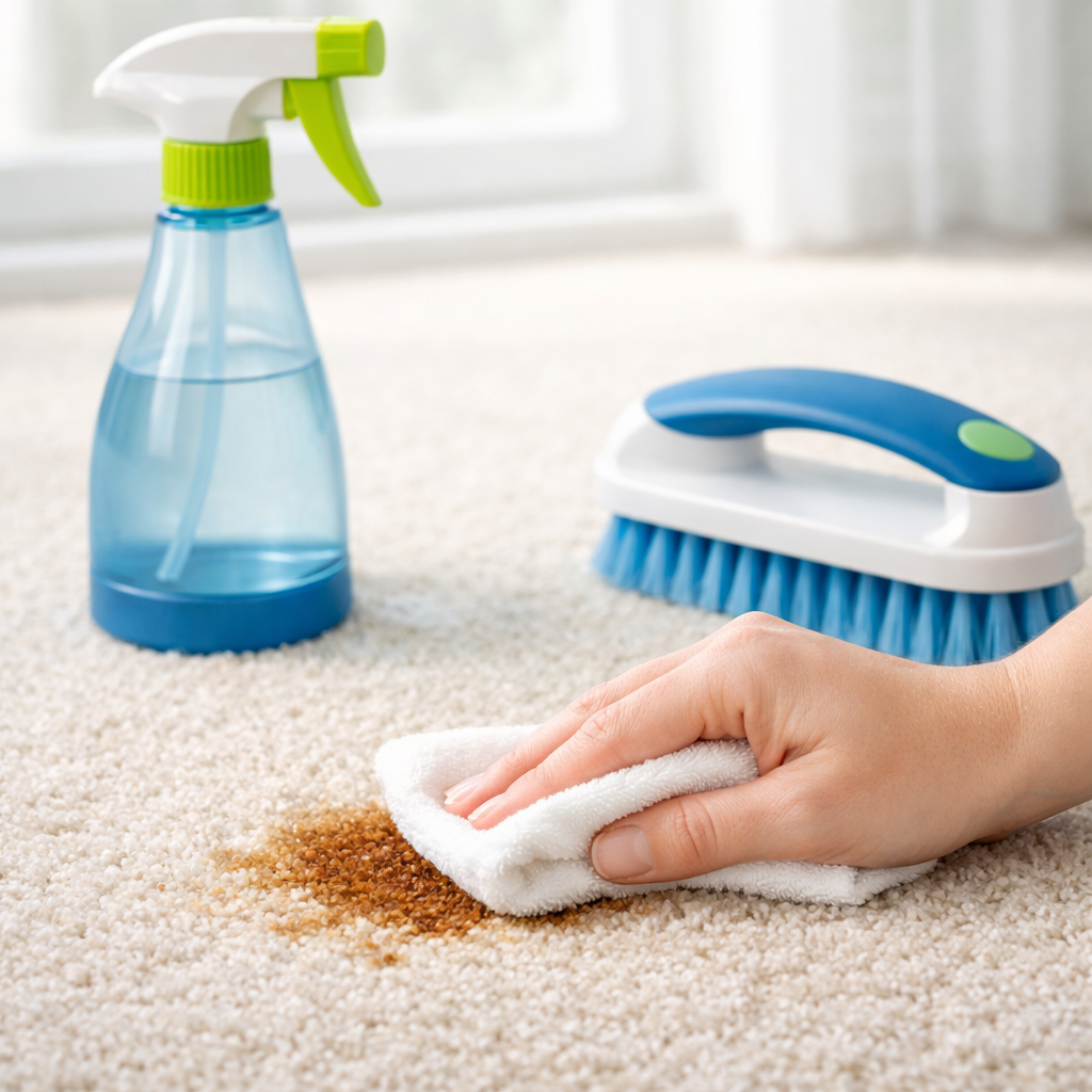 Ошибки при самостоятельной чистке ковров