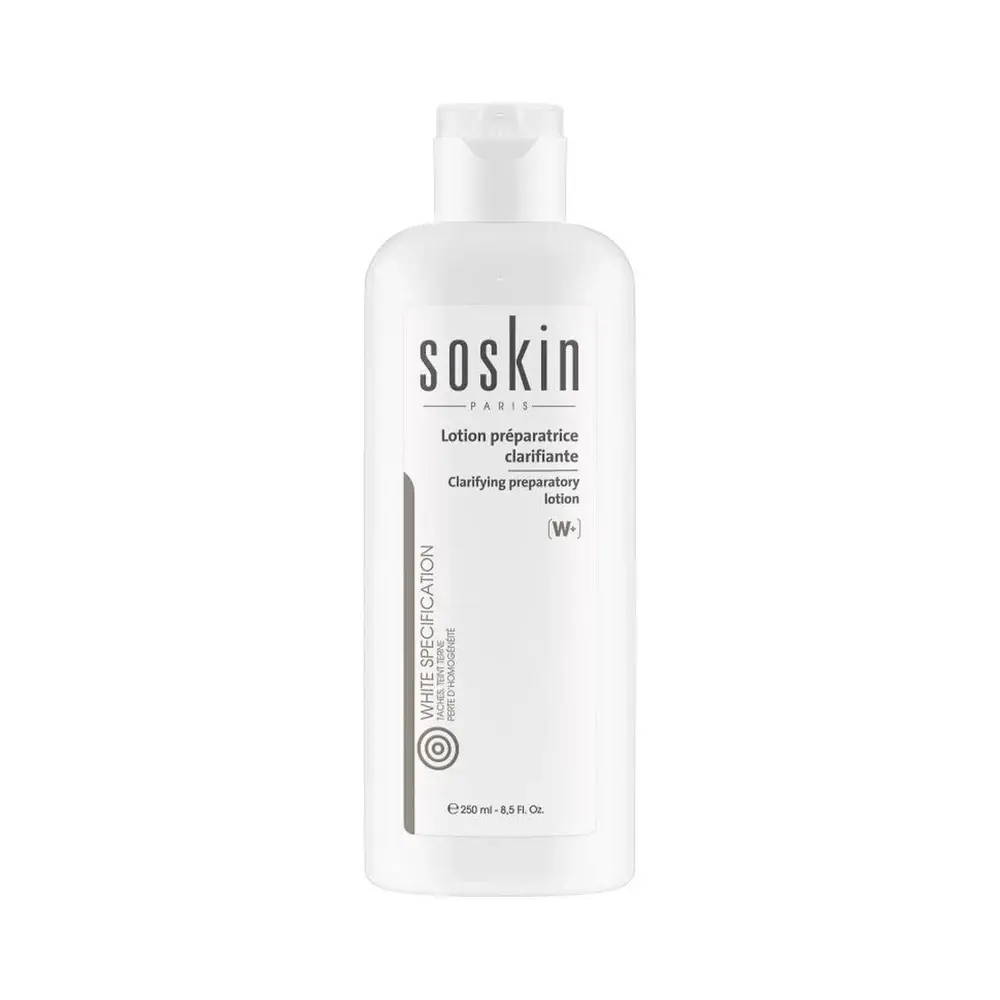Предварительный успокаивающий эксфолиирующий лосьон MELADERM Soskin