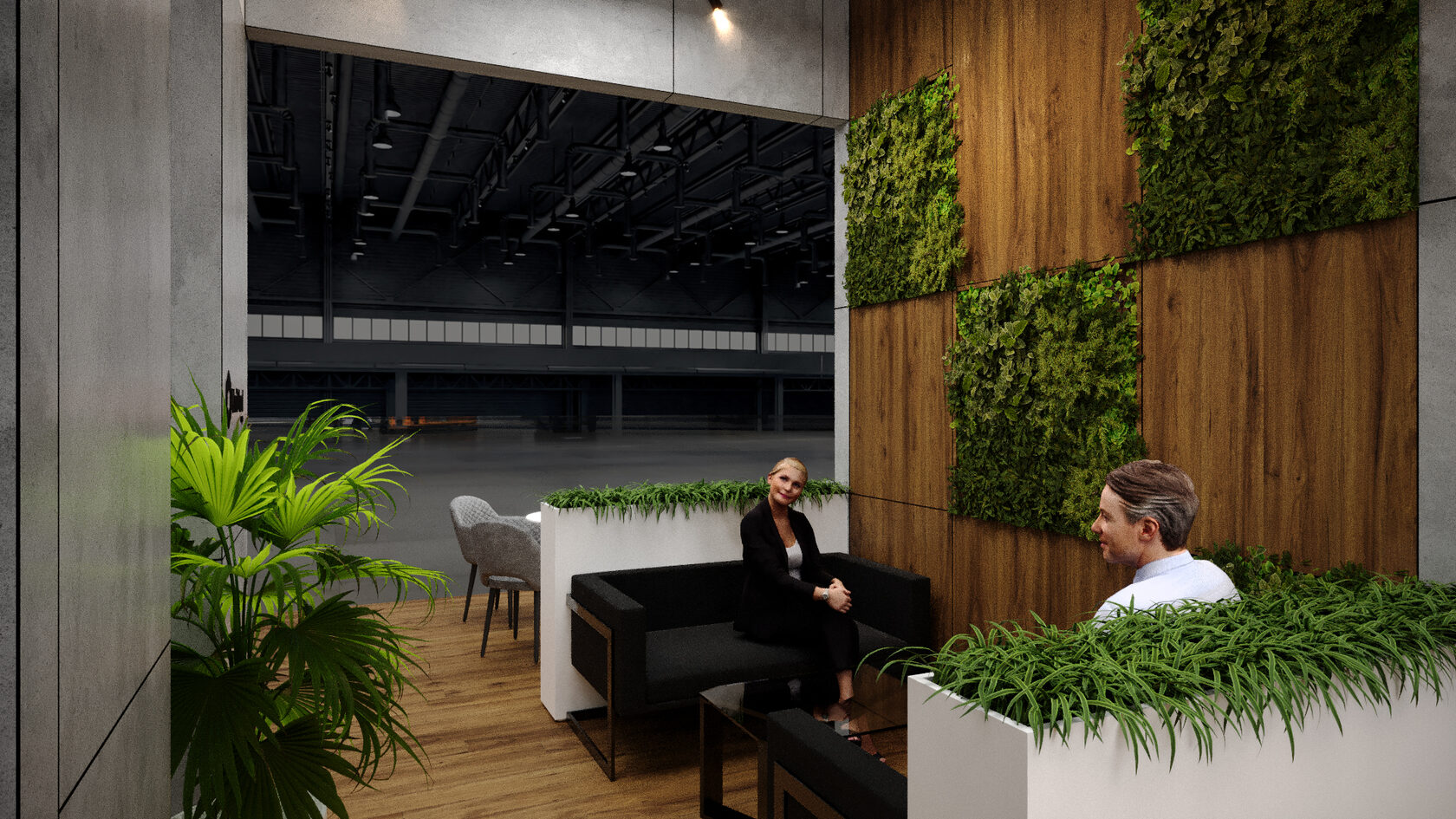 Стенд Custom (остров), 64 м² — ракурс