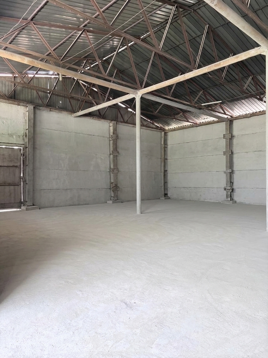 Склад с пандусом, 750 м²