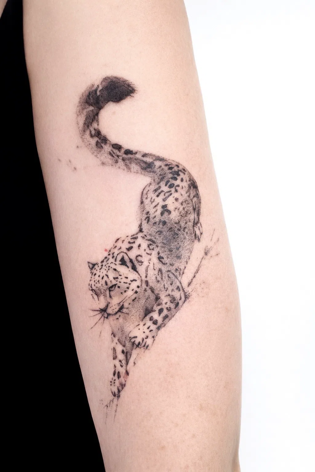 Abstract tattoo work