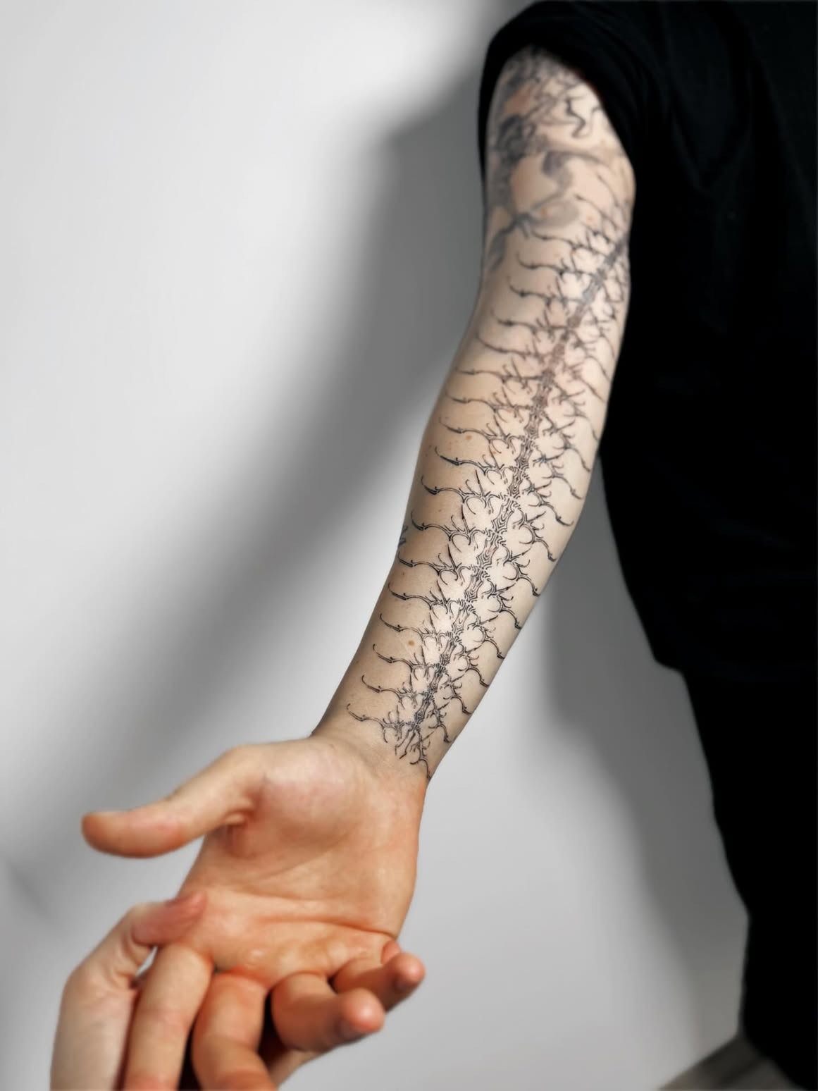 Abstract tattoo style