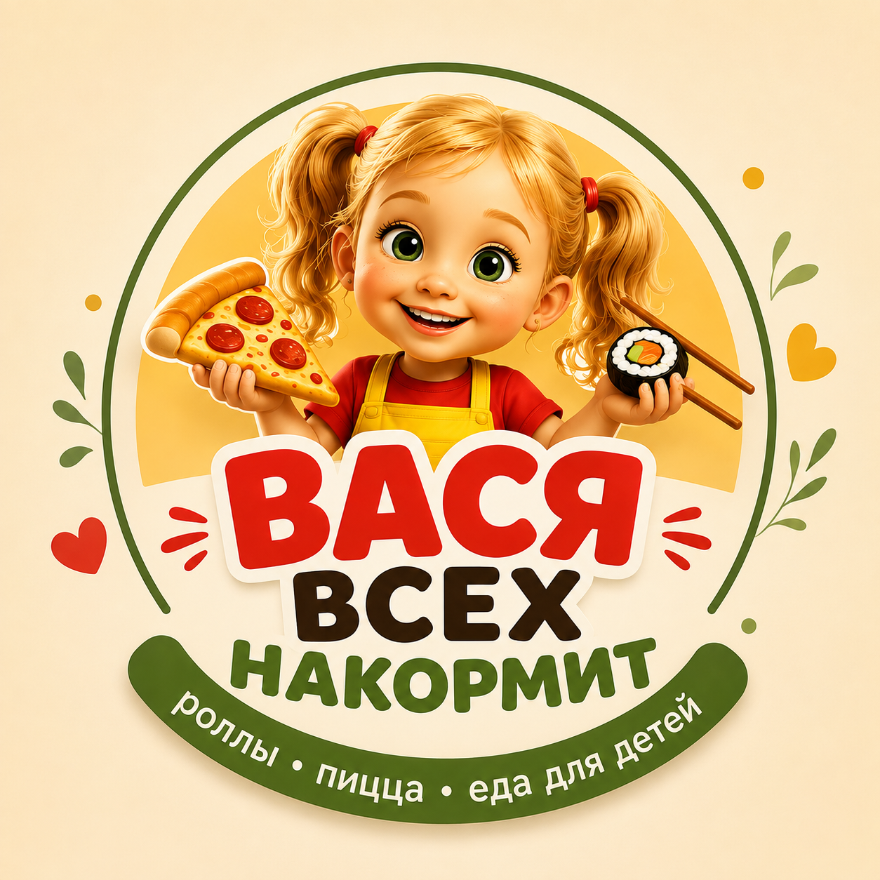 Вася всех накормит