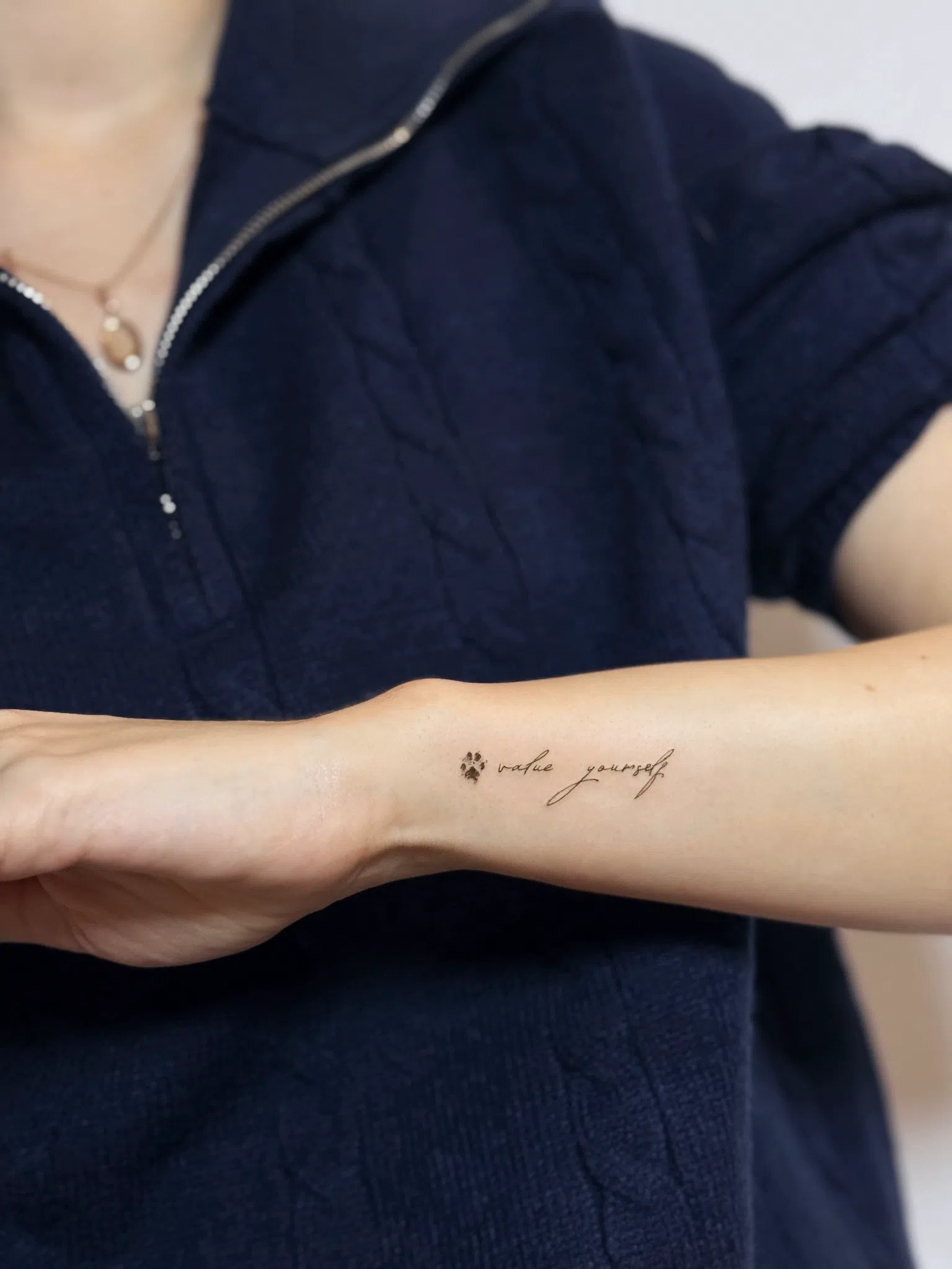 Micro realism tattoo