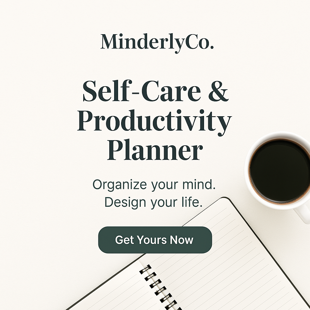 Printable Self Care & Productivity Planner