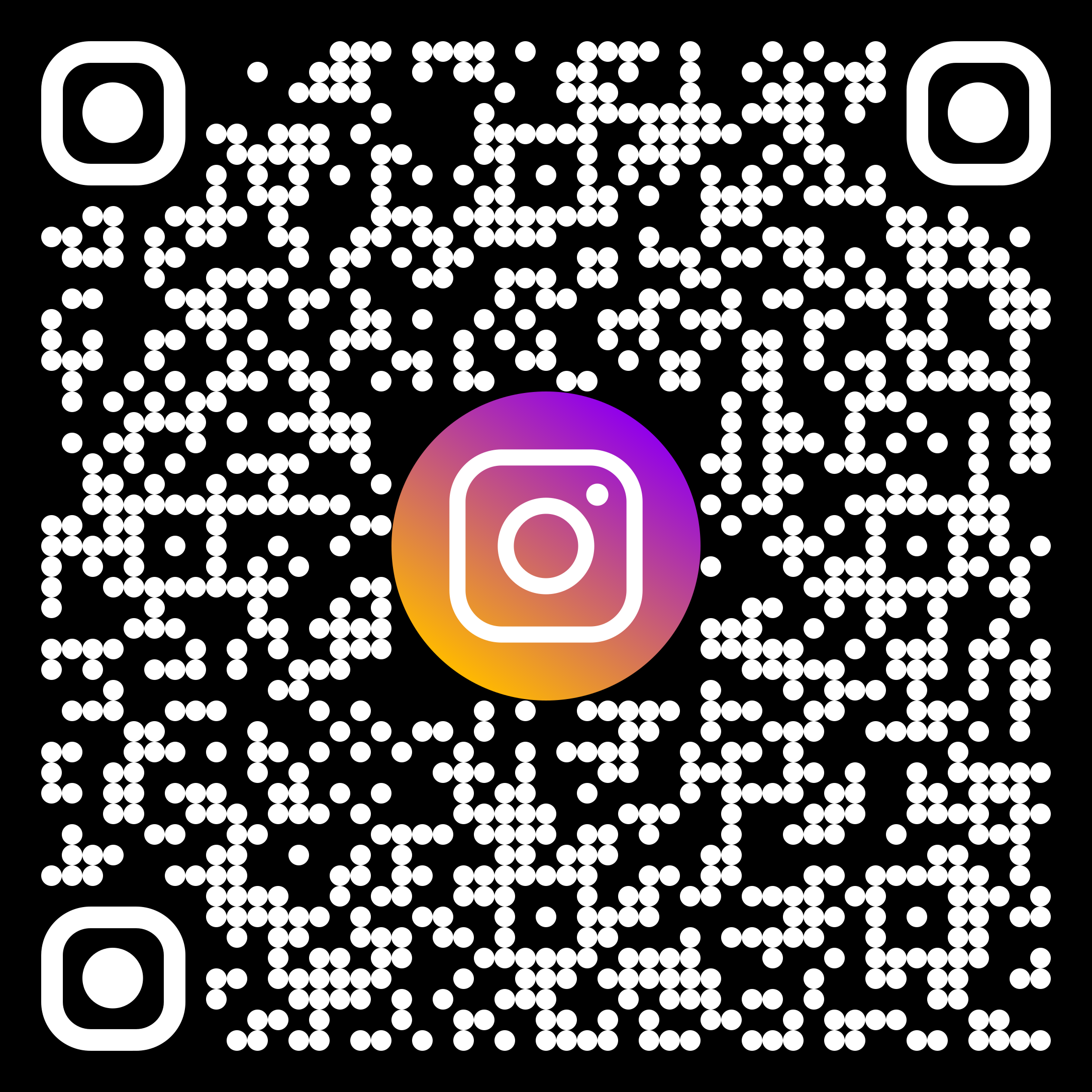 QR kod — Instagram
