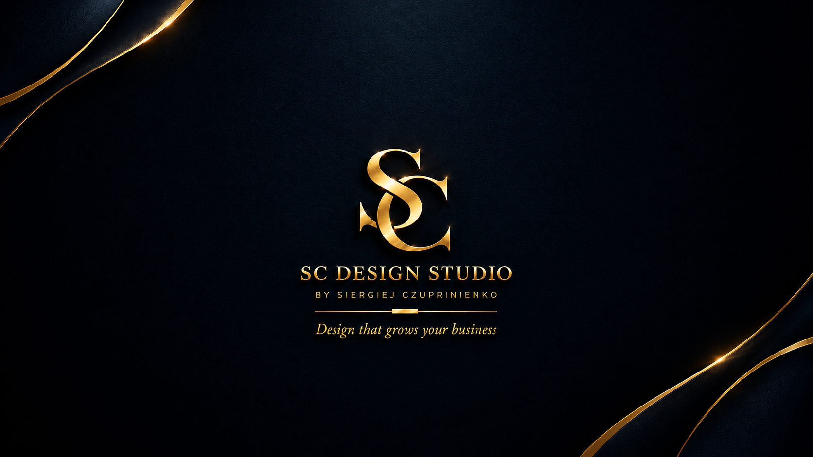 SC Design Studio — logo i branding premium